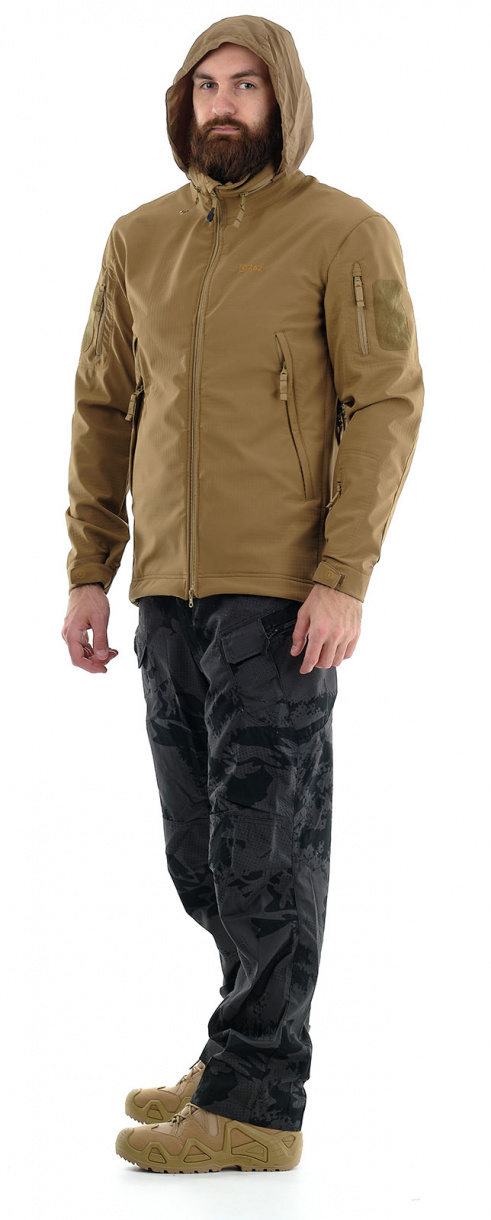 Джетта куртка (софт-шелл, койот)